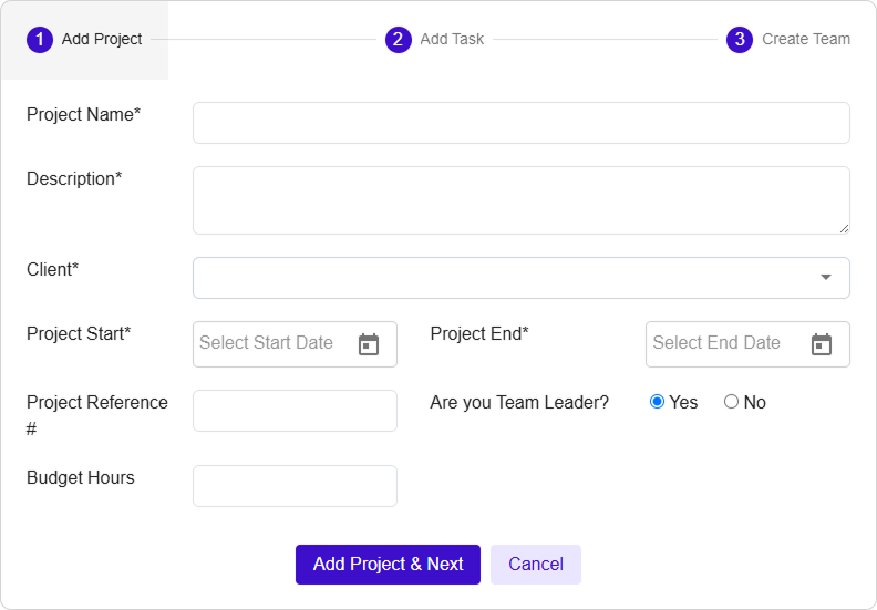 Add Project