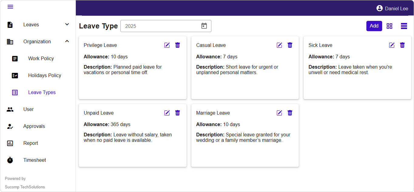 Card View